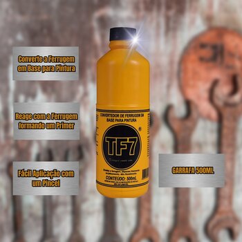 Convertedor De Ferrugem Em Base Para Pintura - Tf7 500ml