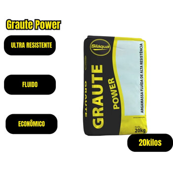 Graute Concreto Forte Canaletas Bicheira Cimento 20kg