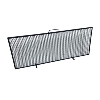 Tela Grade De Proteção Para Lareiras 100x40cm - Grande