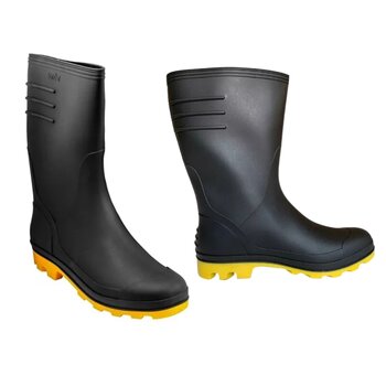 Bota Galocha Pvc Impermeável Acqua Forrada Borracha Nº43