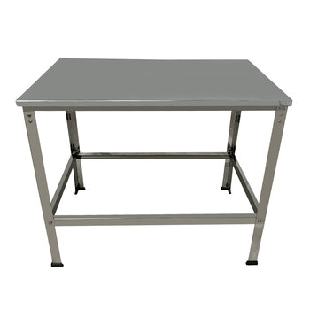 Mesa Industrial Inox 94x57x80 Suporte Multiuso Reforçada