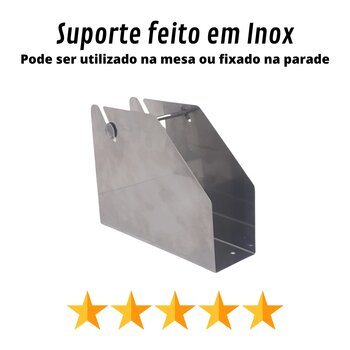 Suporte Externo Etiquetas Inox Grande Elgin Zebra Argox