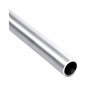 Tubo Inox Polido 5/8 (15,87 Mm) Parede 1,2mm - Barra 100cm