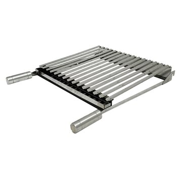 Grelha Argentina 46x42 De Inox para Suporte de Braseiro 42X34