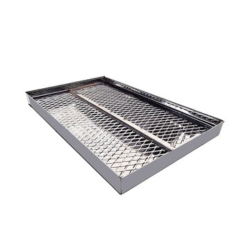 Escorredor Gordura 64,5X30,5 Batata Louça Aço Inox Brilhante