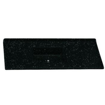 Pia Sintética Granitada 120x55cm Cozinha Rorato Preto