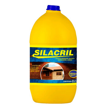 Silacril Impermeabilizante Acrílico Incolor  5 Litros