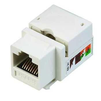 Kit 10 Conector Keystone Cat5e Fêmea Rj45 Tomada Original