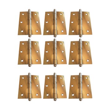 Dobradiça para Porta 3x3 com 9 Unidades (7,6cm x 7,6cm)