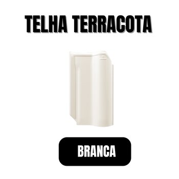 Telha Terracota Branca Telhado Decoração Tradicional