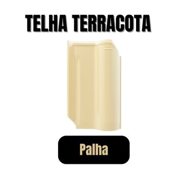 Telha Terracota Palha Telhado Decoração Tradicional