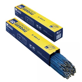 5kg Eletrodos Solda Revestido Azul E6013 2,50mm Gerdau Aço