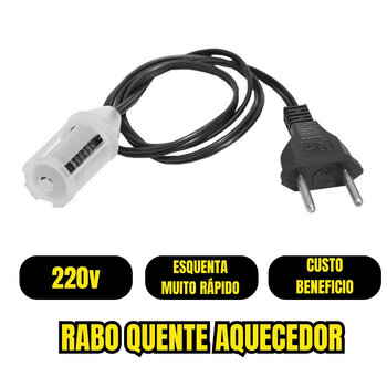 Aquecedor De Água Rabo Quente 220v - Ebulidor Elétrico