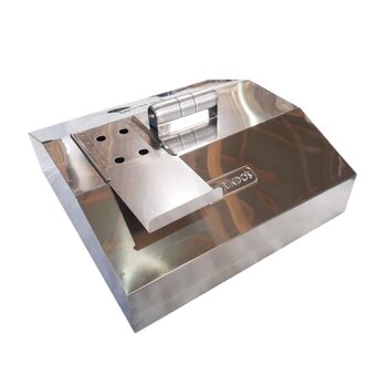 Abafador De Inox 45x39 Para Grelha, Churrasqueira a Bafo