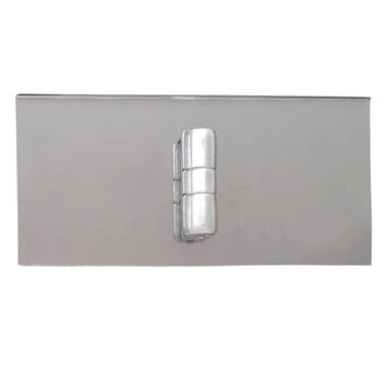 Tampa De Inox Para Fogão A Lenha 47x25cm Campeiro