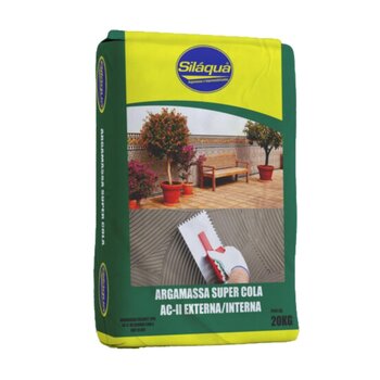 Argamassa Super Cola AC2 Interna/Externa Blocos Massa 20kg