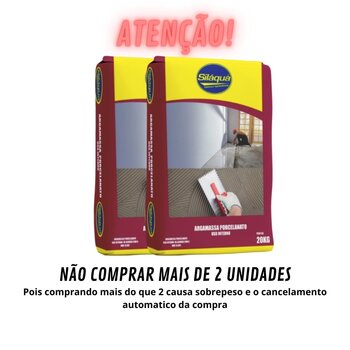 Argamassa Super Cola AC3 Porcelanato Interna Massa 20kg