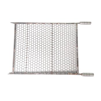 Grelha Para Churrasco 40x60 De Inox - Grelha Moeda Profunda