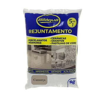 Rejunte 1kg 5x1 Porcelanatos Cerâmica Piscina - Camurça