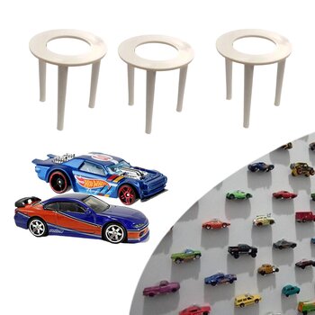 Suporte Mesinha de Pizza para Hot Wheels Carrinho 100 Peças