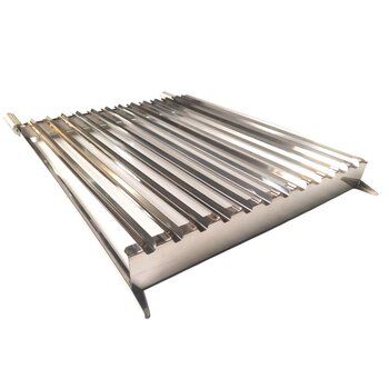 Grelha Argentina 40x60 De Inox Churrasco Parrilla Gaúcha