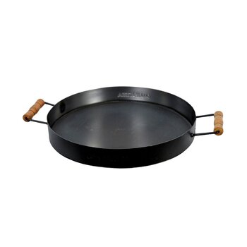 Disco Picanheiro De Aço Carbono 46cm Tacho Com Borda Grande