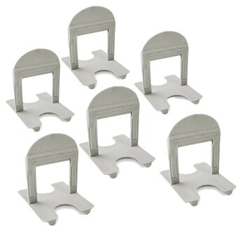 Nivelador de Pisos Porcelanato 300 Un 1,5mm Clip Pop Piso