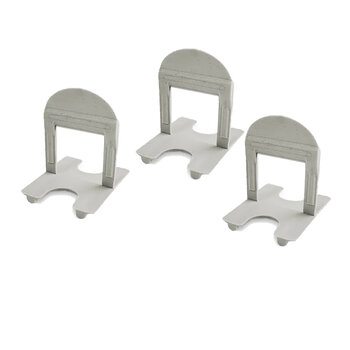 Nivelador de Pisos Porcelanato 500 Un 1,5mm Clip Pop Piso