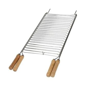 Grelha Dupla Churrasco Master Grill 02 Assar Carnes Peixes