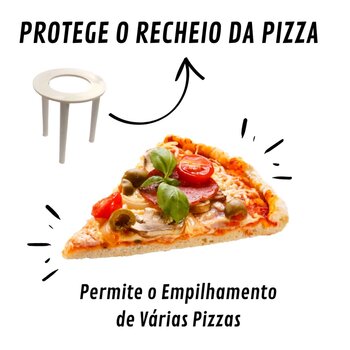 Mesinha Suporte entre Caixa e Pizza Delivery 1000 Peças