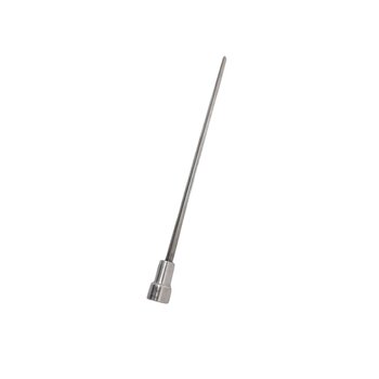 Espeto Mini Inox Lâmina 30cm P Churrasco Coração Laurindos