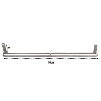 Suporte Para Espeto Grelha Suspenso 50cm Inox Churrasqueira