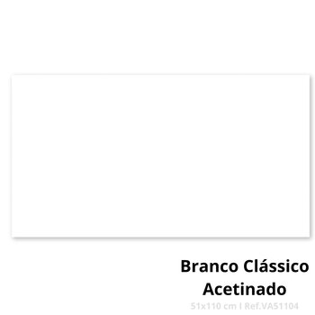 PISO VIAAPIA BRANCO CLASSICO ACETINADO