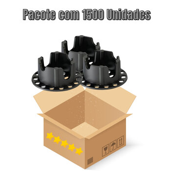 Espaçador Para Malha Pop Ferro Aço Eps 10/20mm C/ 1500 Pçs