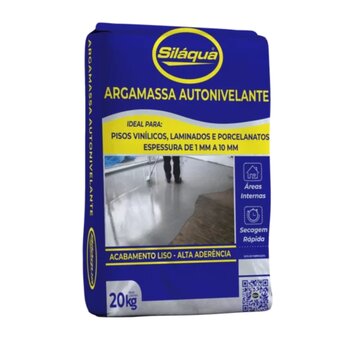 Argamassa Autonivelante Pisos Vinilicos 1mm a 10mm 20kg